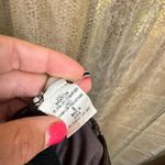 Badgley Mischka  Dark Brown Beaded Tassel Surplice One Piece Swimsuit 8 Photo 6