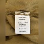 Universal Standard NWT V-Neck Military Olive Top Short Sleeves Women's 3XL (6X) Photo 3