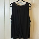 Old Navy  Set/2 Active Tank Top Twist Back Sleeveless 2X NWT Gym Workout Athletic Photo 3