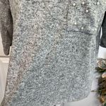 Workshop Republic Clothing WORKSHOP Republic Size S Heather Grey Pearl Soft Knit Top Athleisure Casual Photo 11