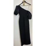 Likely  Natasha One-Shoulder Puff Sleeve Gown in Black Size US 0 Photo 2