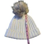 J.Crew Winter Beanie Ribbed With Faux Fur Pom Pom Photo 7