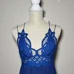 Free People | One Adella Slip Blue Lace Dress Photo 5
