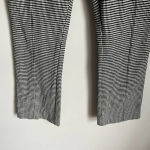 Derek Lam  10 CROSBY
Plaid Crop Flare Trousers In Black-white Photo 4
