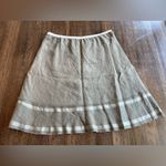 Kokoon Tan Linen Skirt Photo 1