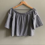 Abercrombie & Fitch Off the Shoulder Gingham Top Photo 10