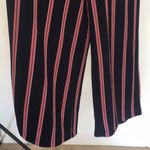 See You Monday  Red and Blue Striped Jumpsuit Size Medium Photo 3