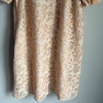 STINE GOYA Doris Lace Babydoll Mini Dress In Beige Tan Photo 9