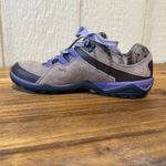 Merrell  Womens Fluorecein Performance Hiking Shoes‎ Brown Purple Camo Size 5 Photo 3