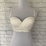 Nautica intimates women 36B brand new padded adjustable removable strap bra cream Photo 0