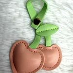 Fashion Cherry Heart Bag Charm Bag Jewelry Pink Photo 0