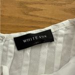 White Fox Boutique  - Cut You Off Poplin Top in White Photo 1