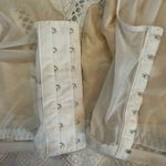 Victoria's Secret NWOT  Cream Lace High neck Bra XL Romantic Photo 5