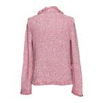 J. McLaughlin  Simone Knit Cardigan, Pink/White, XS Photo 5