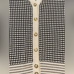 St John Sport Twinset 2 Piece Short Sleeve Cardigan and Shell Black & White Photo 6