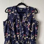 Nicole Miller  Womens Dress Large Floral Midi Summer Graduation Party Event Beach Photo 2