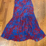 Madewell  Empire-Waist‎ Tank Maxi Dress in Floral Blue Red Size 2 NWT flaw Photo 9