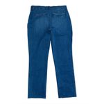 Frank & Eileen Wicklow Denim Cropped Chino Pants in True Blue Denim Wash | 8 Photo 3