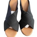 Sonoma  Black Slip On Wedges Photo 0