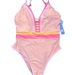 Cupshe NWT Kierra Color Block Strappy One Piece Swimsuit Photo 4