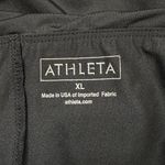 Athleta  Black Skirted Side Tie Athletic Capri Leggings Photo 7