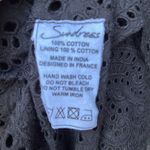 Sundress eyelet shirt dress bell sleeves Xs/small Black Photo 9