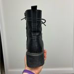 ASOS Black combat lace up boots Photo 3