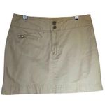 Gap Vintage Y2K Khaki Denim Low-Rise Mini Skirt 29 waist Photo 0
