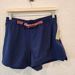 Title Nine  Shorts Womens 3" Shorts Blue Hiking Size Med Photo 0