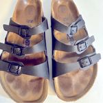 Birkenstock  Black Florida 3-Strap Sandals Size 39 Photo 3
