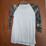Hybrid Apparel Camo baseball tee Photo 5