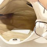 Coach  PENELOPE Large Chalk White Pebbled Leather Crossbody Bag Photo 3