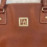 Dooney & Bourke Brown Leather Tote Bag Photo 2