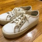 Platform White Sneaker Size 5.5 Photo 1