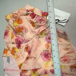 AMUR Floral Pink Mini Cutout Dress Size 2 Photo 6