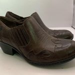 Born Amibeth Womens Brown Western Wingtip Booties Size 7 B75506 cowgirl rodeo Photo 5