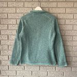 Patagonia Better Sweater 1/4 Zip Fleece Jacket Light Blue Green Size Medium Photo 2