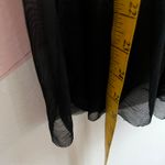 Black Lace Babydoll Top Fairy Grunge Y2K 2000s Gothic Coquette Small Photo 4