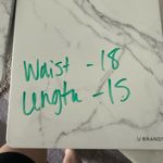 American Eagle  Women’s 18 High Rise Mini Corduroy Skirt Blue Photo 3