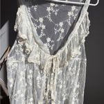 Rue 21 Women's Embroidered Lace Best/ Cardigan Size XL In Cream Color Photo 4