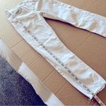 AGOLDE  ankle skinny distressed jeans, white, size 26 Photo 10