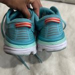 Hoka  Bondi  7 Women's Aqua Athletic Shoes Photo 5
