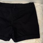 Vince Camuto Flat Front 4.5” Cuffed Shorts Women’s Size 10 Black Stretch Photo 5