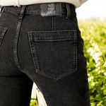 Free People NWT  We the Free Beacon Slim Crop Jeans | Black Quartz | 25 Photo 3