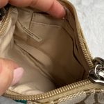 Coach  Green Khaki Signature Canvas Wristlet Photo 6