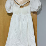 Princess Polly  Let's Dance White Mini Dress - Size 0 Photo 0