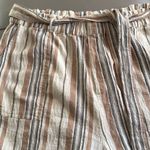Lucky Brand NWT Striped Paperbag Waist Tie Front Shorts Size XL Photo 2