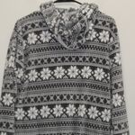 Sleepytime PJs‎ Snowflake Onsie Pajamas Size Small Gray Photo 6