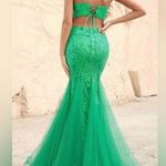 Glamorous Green Sequin Dress Size Large Photo 8