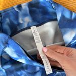 Lululemon Speed Up Blue White Blush Blossom Alpine Patterned Leggings Size 8 Photo 3